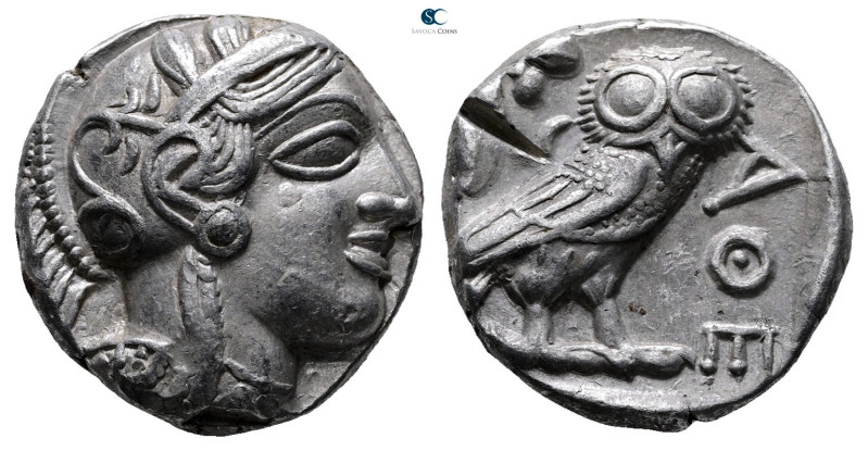 Attica. Athens circa 454-404 BC. 
Tetradrachm AR

24 mm, 17,13 g



Good ...