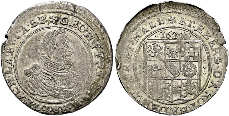 Baden-Durlach. Georg Friedrich 1604-1622. 
Kipper- 12 Kreuzer (= Dreibätzner) 1...