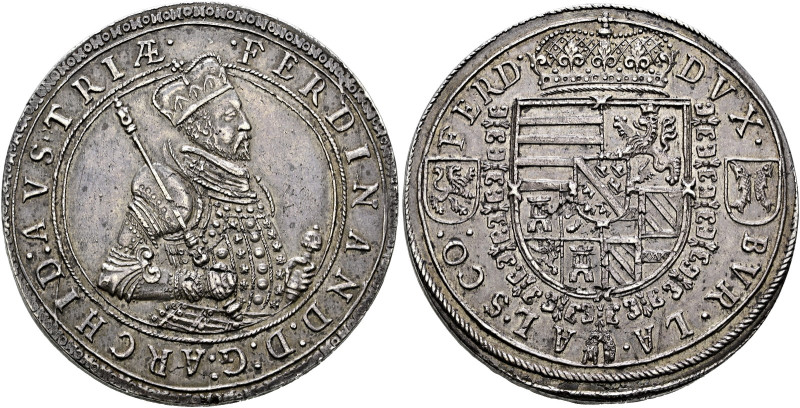 Ensisheim als habsburgische Münzstätte. Erzherzog Ferdinand 1564-1594. . 
Doppe...