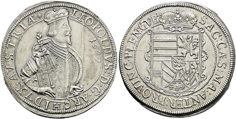 Ensisheim als habsburgische Münzstätte. Erzherzog Leopold 1620-1632. . 
Taler 1...