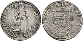 Ensisheim als habsburgische Münzstätte. Erzherzog Leopold 1620-1632. . 
1/4 Taler o.J. (geprägt als weltlicher Fürst 1627/30). Klemesch 306 (dieses E...