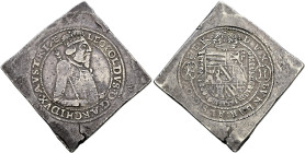 Breisach als habsburgische Münzstätte (Ersatz für die verlegte Münzstätte Ensisheim). Erzherzog Leopold 1620-1632. . 
Talerklippe (Abschlag vom Halbt...