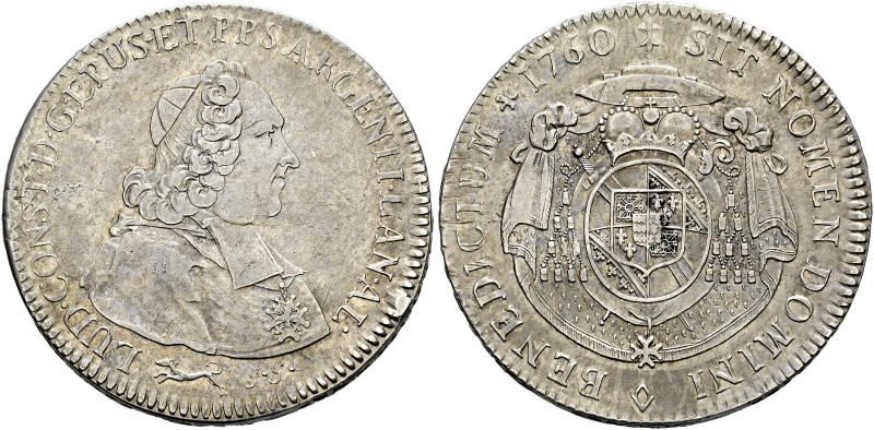 Straßburg, Bistum. Ludwig Constantin von Rohan 1756-1779. . 
Taler 1760 -Oberki...