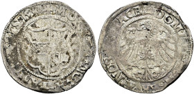 Thann, Stadt. . 
Batzen 1534. Wappen / Linksblickender Adler. E.u.L. 17, Slg. Voltz -, Schulten 3500.
selten, leicht fleckig, winziger Randriss, seh...