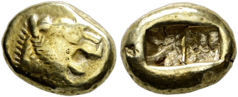 Lydia. Könige von Lydia. Zeit vor Kroisos 650-561 v. Chr. 
El-Trite (= Drittels...