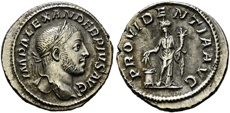 Kaiserzeit. Severus Alexander 222-235. 
Denar 233 -Rom-. IMP ALEXANDER PIVS AVG...