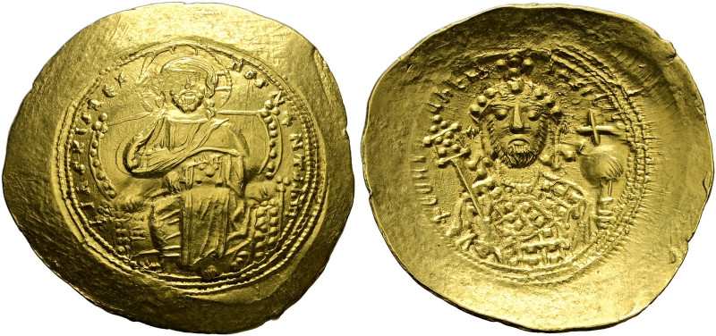 Constantinus IX. Monomachos 1042-1055. 
Histamenon nomisma (Scyphat) -Constanti...