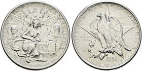 USA. . 
Gedenk-1/2 Dollar 1934. Texas Centennial. KM 167.
vorzüglich-prägefrisch