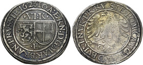 Brandenburg-Ansbach. Joachim Ernst 1603-1625. 
6 Kreuzer 1623 -Fürth-. Münzmeister Conrad Stutz. Slg. Wilm. 854, Slg. Grüber 4166.
selten, alte Pati...