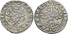 Brandenburg-Bayreuth. Christian 1603-1655. 
Kipper- 24 Kreuzer 1622 -Neustadt am Kulm-. Münzzeichen Lilie oder Dreiblatt. Links blickender Adler, auf...