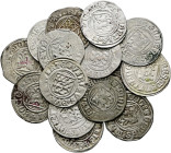 Württemberg. Herzog Ulrich 1498-1550. 
Lot (15 Stücke): Dreier o.J. (ab 1501). Typ 1 mit einfachen Wappenschilden. KR 52ff.
zumeist sehr schön