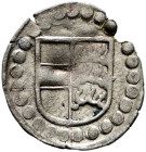 Württemberg. Österreichische Besetzung 1519-1534. 
Einseitiger Pfennig o.J. Wappen mit dem österreichischen Bindenschild und den württembergischen Hi...