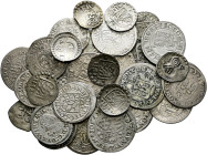 Württemberg. Johann Friedrich 1608-1628. 
Lot (32 Stücke): 2 Kreuzer 1623 (2x), 1624 (12x) und 1625 -Stuttgart-, Kreuzer 1624 (4x) und 1625 (4x) mit ...