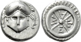 THRACE. Mesambria. Diobol (Circa 420-320 BC).