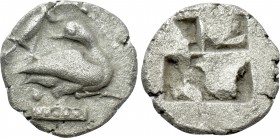 MACEDON. Eion. Trihemiobol (Circa 480-470 BC).