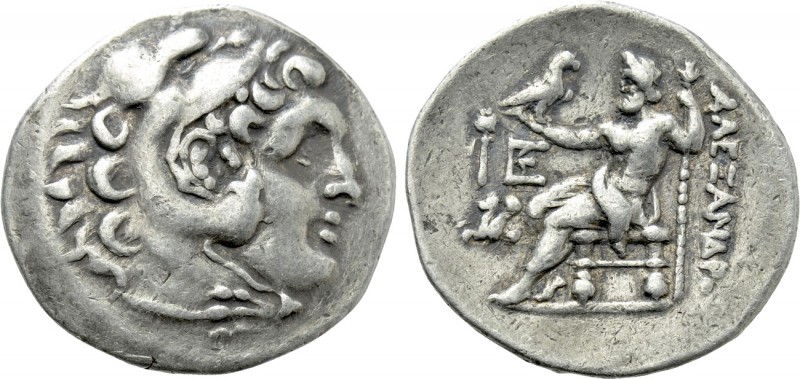 KINGS OF MACEDON. Alexander III 'the Great' (336-323 BC). Tetradrachm. Lampsakos...