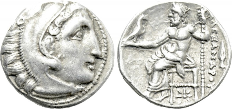 KINGS OF MACEDON. Alexander III 'the Great' (336-323 BC). Drachm. Kolophon. 

...