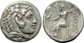 KINGS OF MACEDON. Alexander III 'the Great' (336-323 BC). Drachm. Uncertain mint.