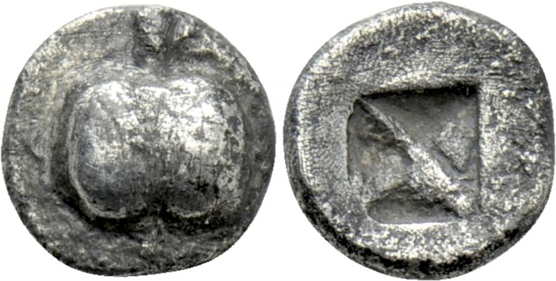 ATTICA. Athens. Hemiobol (Circa 545-525/15 BC). "Wappenmünzen" type.

Obv: Pom...