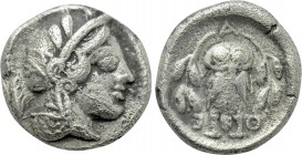 ATTICA. Athens. Hemidrachm (Circa 454-404 BC).
