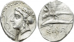 PAPHLAGONIA. Sinope. Drachm (Circa 330-300 BC). Theot-, magistrate.