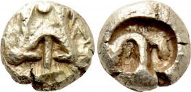 IONIA. Uncertain. EL Hemihekte (Circa 600-550 BC).