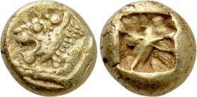 IONIA. Uncertain. 1/12 Stater or Hemihekte (Circa 600-550 BC).