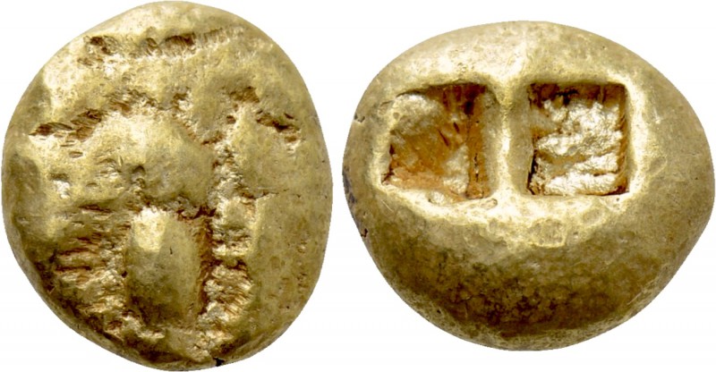 IONIA. Ephesos. EL Trite or 1/3 Stater (Circa 600-550 BC).

Obv: “Primitive” b...