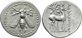 IONIA. Ephesos. Drachm (Circa 202-150 BC). Asklepiades, magistrate.