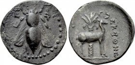 IONIA. Ephesos. Drachm (Circa 202-150 BC). Skythes, magistrate.