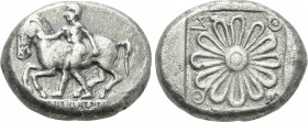 IONIA. Erythrai. Drachm (Circa mid-4th century BC).