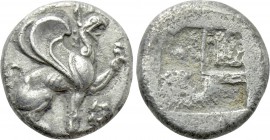 IONIA. Teos. Trihemiobol (Circa 460-420 BC).