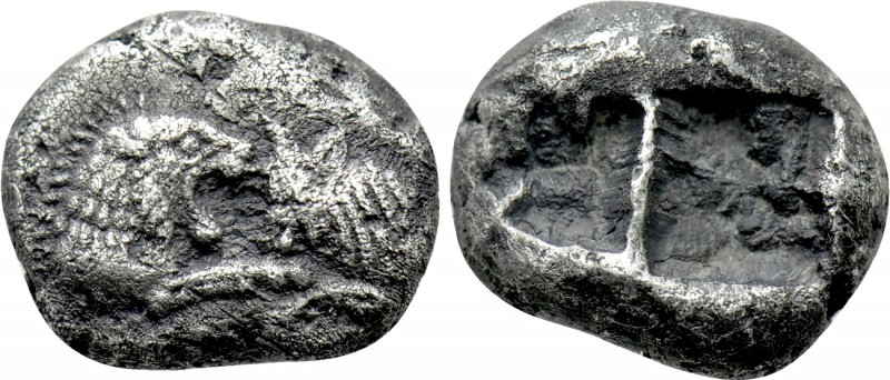 KINGS OF LYDIA. Kroisos (Circa 564/53-550/39 BC). 1/6 Stater. Sardes. 

Obv: C...