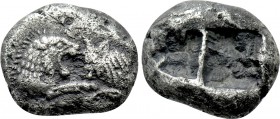 KINGS OF LYDIA. Kroisos (Circa 564/53-550/39 BC). 1/6 Stater. Sardes.