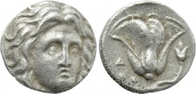 CARIA. Rhodes. Hemidrachm (Circa 305-275 BC).
