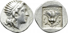 CARIA. Rhodes. Drachm (Circa 190-170 BC). Ainetor, magistrate.