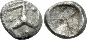 PAMPHYLIA. Aspendos. Hemiobol (5th century BC).