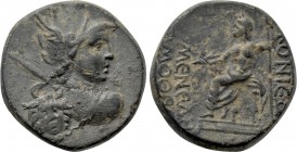 LYCAONIA. Ikonion. Ae (1st century BC). Menedem- Timotheos, magistrate.
