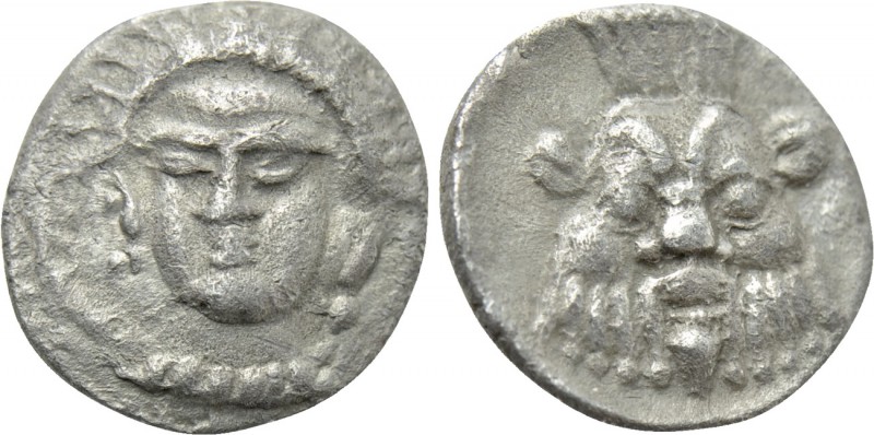 CILICIA. Uncertain. Obol (4th century BC). 

Obv: Head of female (Arethusa?) f...