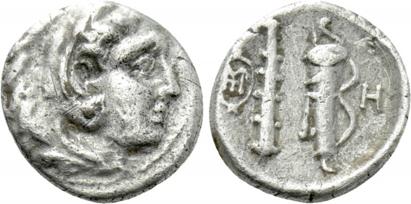 SELEUKID KINGDOM. Seleukos I Nikator (312-281 BC). 1/30 Stater. Babylon I. 

O...