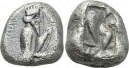 ACHAEMENID EMPIRE. Time of Darios I (520-505 BC). Siglos. Sardes.