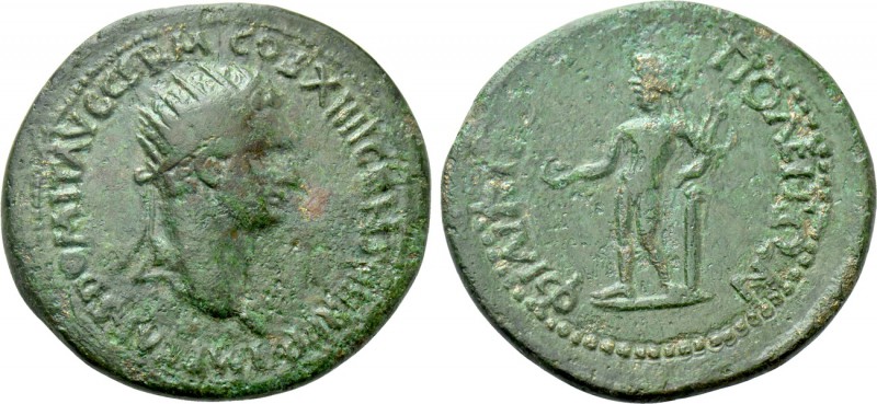 THRACE. Philippopolis. Domitian (81-96). Ae. 

Obv: IMP CAES DOMIT AVG GERM CO...