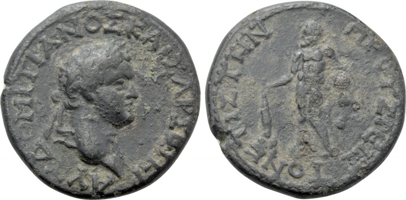 BITHYNIA. Prusias ad Hypium. Domitian (81-96). Ae. 

Obv: AYT ΔOMITIANOΣ KAIΣA...
