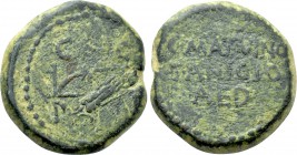 MYSIA. Parium. Time of Julius Caesar (Circa 45 BC). Ae. C. Matuinus and T. Ancius, aediles.