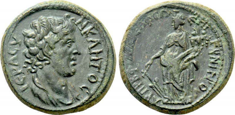 LYDIA. Philadelphia. Pseudo-autonomous. Time of Trajan (98-117). Ae. C. B. Nigro...