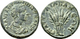 PHRYGIA. Apamea. Caracalla (Caesar, 196-198). Ae. M. Ai. Attalian, magistrate.