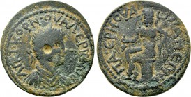 PHRYGIA. Apameia. Valerian II (Caesar, 256-258). Ae. Pa. Hermos, magistrate.