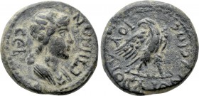 PHRYGIA. Sebaste. Agrippina II (Augusta, 50-59). Ae. Julios Dionysios, magistrate.