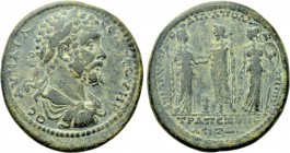 CARIA. Trapezopolis. Septimius Severus (193-211). Ae. P. Ail. Apollonios, archon.
