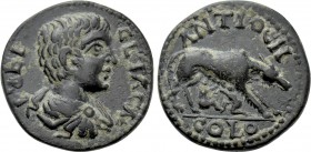 PISIDIA. Antioch. Geta (Caesar, 198-209). Ae.